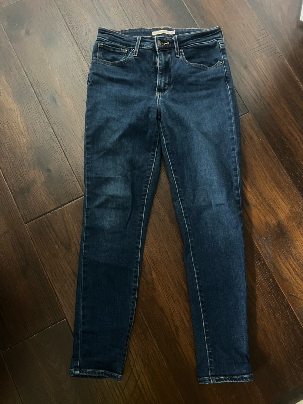 721 high rise skinny ankle jeans in carbon bay